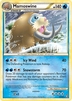 Mamoswine z edície HS—Triumphant, karta č.5