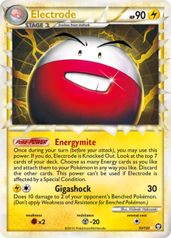 Electrode z edície HS—Triumphant, karta č.93