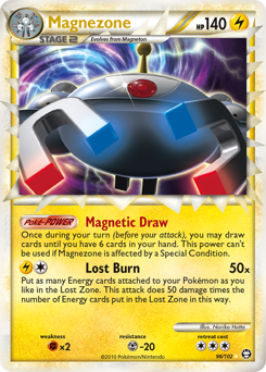 Magnezone z edície HS—Triumphant, karta č.96