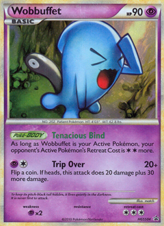 Wobbuffet z edície HGSS Black Star Promos, karta č.HGSS04