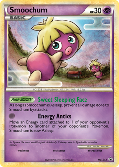 Smoochum z edície HGSS Black Star Promos, karta č.HGSS13