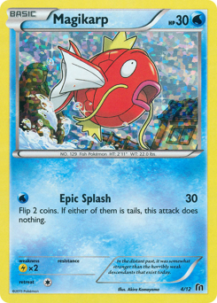 Magikarp z edície McDonald's Collection 2016, karta č.4