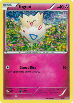 Togepi z edície McDonald's Collection 2016, karta č.9