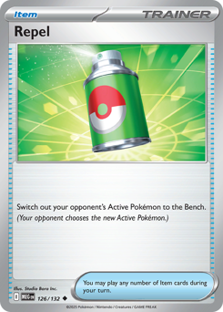 Repel z edície Mega Evolution, karta č.126