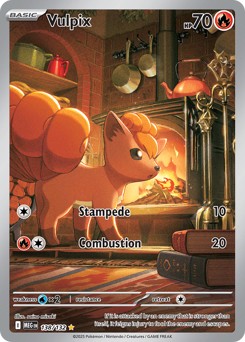Vulpix z edície Mega Evolution, karta č.138