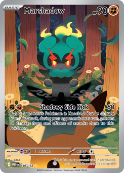 Marshadow z edície Mega Evolution, karta č.146