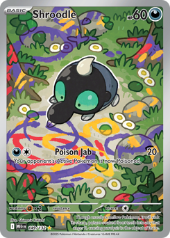 Shroodle z edície Mega Evolution, karta č.149