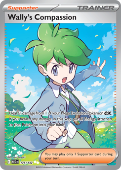 Wally's Compassion z edície Mega Evolution, karta č.176
