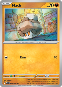 Nacli z edície Mega Evolution, karta č.82