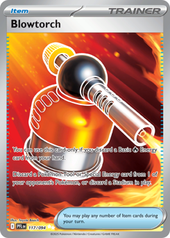 Blowtorch z edície Phantasmal Flames, karta č.117
