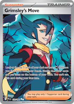 Grimsley's Move z edície Phantasmal Flames, karta č.120