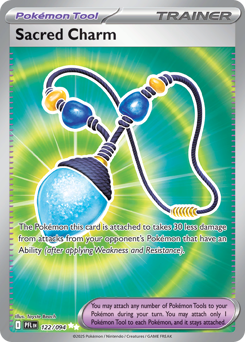 Sacred Charm z edície Phantasmal Flames, karta č.122