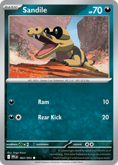 Sandile z edície Phantasmal Flames, karta č.64