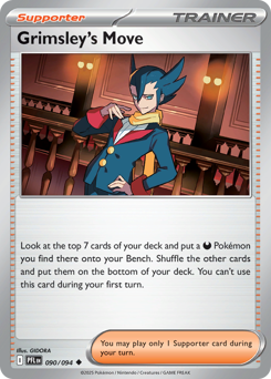 Grimsley's Move z edície Phantasmal Flames, karta č.90