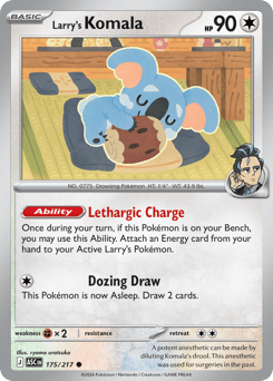 Larry's Komala z edície Ascended Heroes, karta č.175