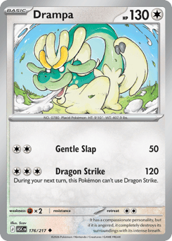 Drampa z edície Ascended Heroes, karta č.176