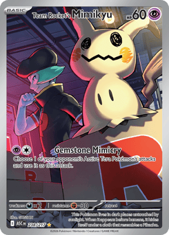 Team Rocket's Mimikyu z edície Ascended Heroes, karta č.238