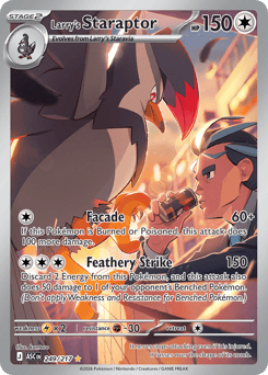 Larry's Staraptor z edície Ascended Heroes, karta č.249