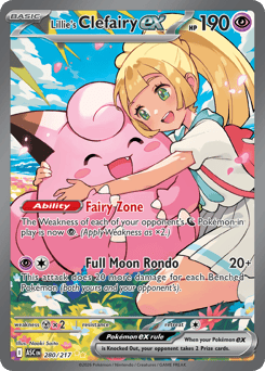 Clefairy, ukážková karta