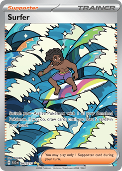 Surfer z edície Ascended Heroes, karta č.293