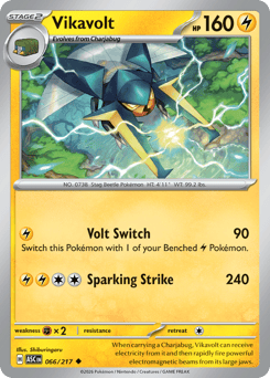 Vikavolt z edície Ascended Heroes, karta č.66