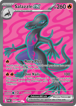 Salazzle ex z edície Perfect Order, karta č.101