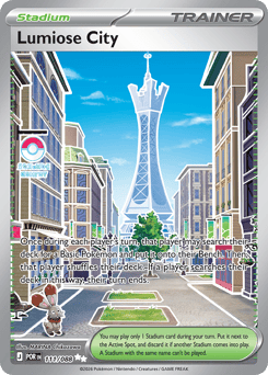 Lumiose City z edície Perfect Order, karta č.111