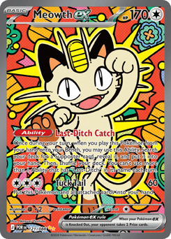 Meowth, ukážková karta