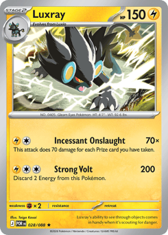 Luxray z edície Perfect Order, karta č.28