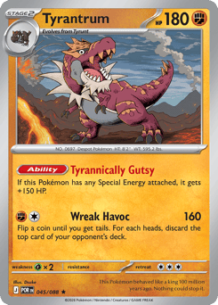 Tyrantrum z edície Perfect Order, karta č.45