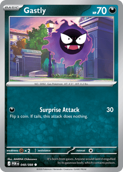 Gastly z edície Perfect Order, karta č.48