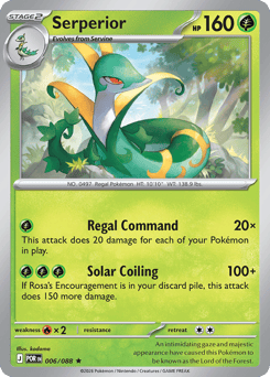 Serperior z edície Perfect Order, karta č.6