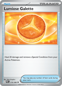 Lumiose Galette z edície Perfect Order, karta č.78
