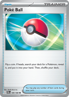 Poké Ball z edície Perfect Order, karta č.80