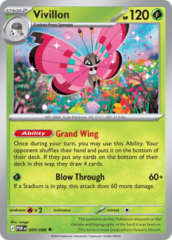 Vivillon z edície Perfect Order, karta č.9