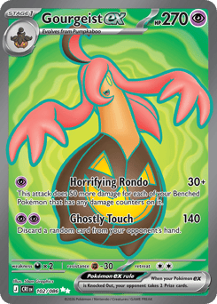 Gourgeist ex z edície Chaos Rising, karta č.102