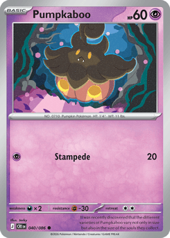 Pumpkaboo z edície Chaos Rising, karta č.40