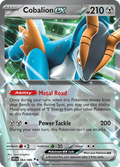 Cobalion ex z edície Chaos Rising, karta č.64