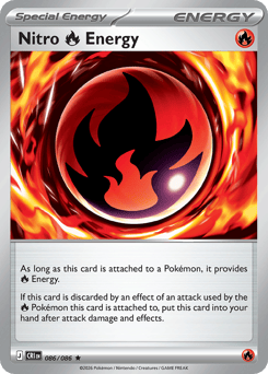 Nitro Fire Energy z edície Chaos Rising, karta č.86