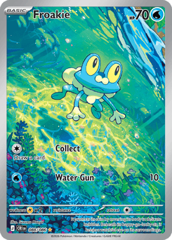 Froakie z edície Chaos Rising, karta č.88