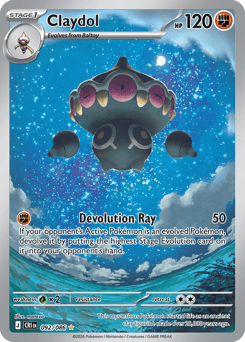 Claydol z edície Chaos Rising, karta č.92