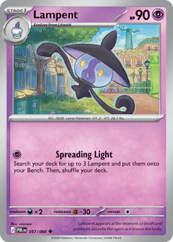 Lampent z edície Pitch Black, karta č.37