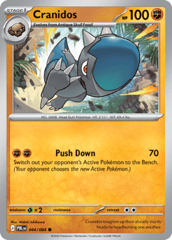 Cranidos z edície Pitch Black, karta č.44