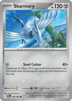 Skarmory z edície Pitch Black, karta č.60