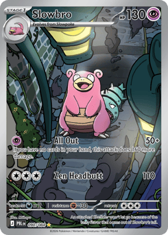 Slowbro z edície Pitch Black, karta č.90