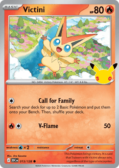 Victini z edície 30th Celebration, karta č.13