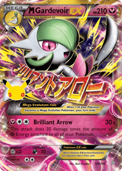 M Gardevoir-EX z edície 30th Celebration: Classic Collection, karta č.106