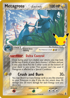 Metagross z edície 30th Celebration: Classic Collection, karta č.11