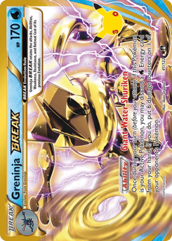 Greninja BREAK z edície 30th Celebration: Classic Collection, karta č.41