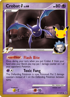 Crobat G z edície 30th Celebration: Classic Collection, karta č.47